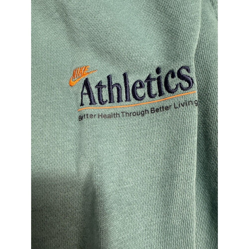Nike Jogger Pants Womens Medium Blue Green Athletic Dri-Fit Sweatpants